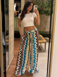 Zigzag Net Pants